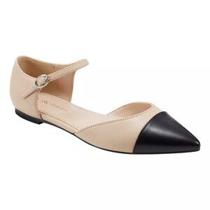 Marc Fisher Elesia Pointy Toe Dress Flat Shoes Sz 7